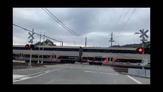 2 trains meet in Martinez