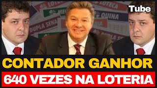 ✂️Contador do LULINHA  ganhou 640 vezes na LOTERIA “ESCÂNDALO” #pavinatto #lula #loteria #viral