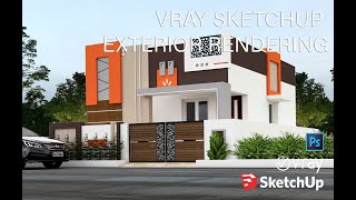 Vray sketchup exterior rendering tutorial