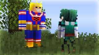 Minecraft, but it's My Hero Academia