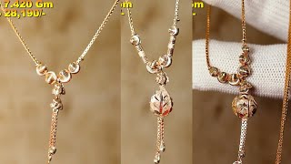 Rose Gold Chain Design 2022 // Daily Wear Rose Gold Chain Design