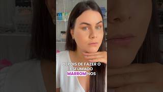 Parte 5 - Maquiagem Marrom Poderosa 💄 #makeup #maquiagem #viral #shorts #make