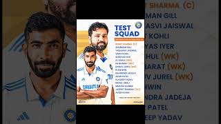 India vs England teast match Squad || India vs England teast match series India squad ready  #shorts