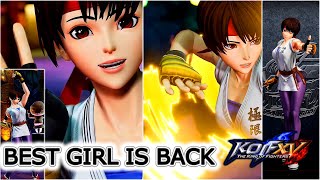 The King of Fighters XV Trailer reaction Yuri is best Girl and she looks perfect!