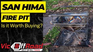 San Hima Folding Fire Pit from VicOffroad