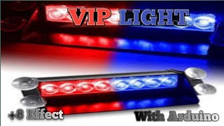 How to make VIP light | Emergency light | SL M CRAFT