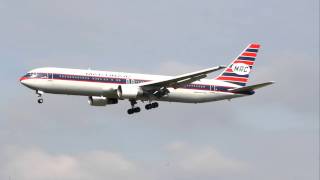 Martinair Holland, Boeing 767-300 PH-MCL landing at Schipol RWY 18C 20.08.2011