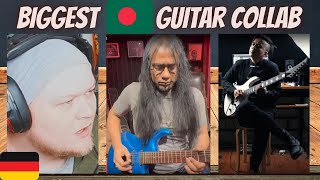 GERMAN reacts on Biggest 🇧🇩 Bangladeshi Guitar Collab (Oni Hasan, Avoidrafa etc.)