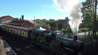 6695 departs Bishops Lydeard (4/5/2024)