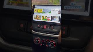 Limor 9 inch android player installed in new celerio 2022