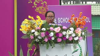 Welcome Speech & Annual Report | Nemcha Lhouvum, Principal | The Scholar School Annual Function 2024