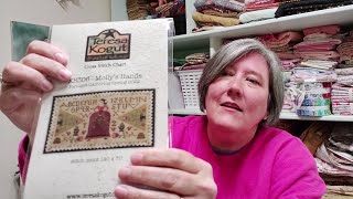 Flosstube #85 - Patriotic Stitching, Country Sampler and Farmgirl Gatherings