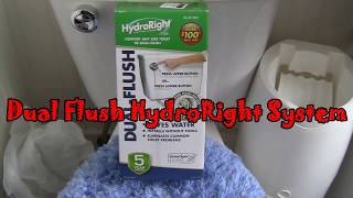 Hydro Right Dual Flush water saver Review