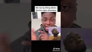 Watch out the new artists Davido just signs Zhenoboy welcome to DMW❤️ pls subscribe😥🙏