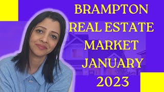 Brampton Real Estate Market- January 2023