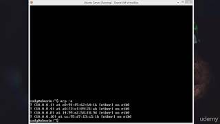 15   Calling Up the ARP Address Resolution Protocol Table