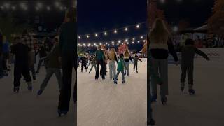 Skating on the rink enjoying this season #skating  #winter  #christmas  #fun  #kids  #happy #usa