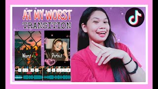 PAANO MAG EDIT NG "AT MY WORST" LYRIC PICTURE TRANSITION SA TIKTOK (MARY DIOS VIDAL)