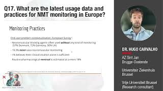 Q17. What are the latest usage data and practices for NMT monitoring in Europe?