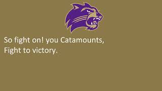 Western Carolina University's Fight Song, "Fight On, You Catamounts"