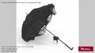 French Antique Umbrella Regence Accessories for Sale