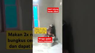 Upah tukang harian