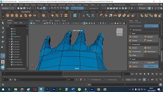 RETOPOLOGÍA DE UNA MANO EN MAYA | MODELADO LOW POLY PASO A PASO TUTORIAL 7