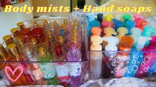 Bath and Body Works collection Pt. 1 Body mists and Soaps