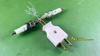 Powerful Free Energy Self Running Using By Spark Plug 100%