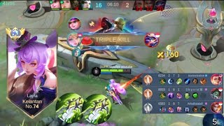 LAYLA VS LESLEY❗BUILD ONE SHOT ENEMY DELETE! CRAZY DAMAGE | build top 1 global Layla