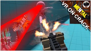 VR Gun, Blade, and Parkour MADNESS - Mental Gameplay