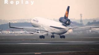 Heavy Landing of an Lufthansa McDonnell Douglas MD-11