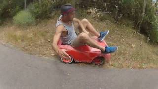 Longboard y drifting por Abantos (El Escorial)