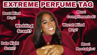 EXTREME PERFUME TAG || WHAT FRAGRANCE WOULD I CHOOSE? ||  FROM MY PERFUME COLLECTION || COCO PEBZ 🤎