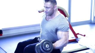 Killing Chest & Arms with the massive Jerome Cellier