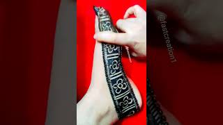 Amazing reverse leg mehndi।।beautiful foot mehndi design।।easy leg mehndi design।।latest mehndi