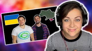 AMERICAN 🇺🇸 SINGER & ACTRESS REACTS TO GEOGRAPHY NOW! UKRAINE 🌏🇺🇦