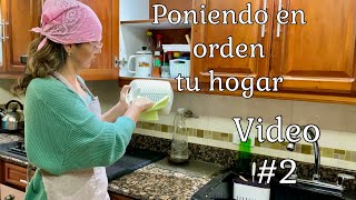 Organización y limpieza de la cocina / limpieza / Poniendo en orden tu hogar Temporada 4, video #2