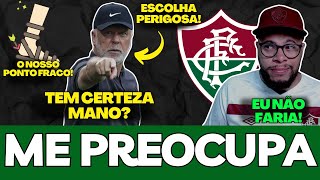 🚨ESTOU PREOCUPADO COM O FLUMINENSE, CALCANHAR DE AQUILÉS, MANO TEM QUE MUDAR E MAIS