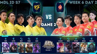 Aura Blaze vs Onic Prodigy GAME 2 | MDL ID S7 Week 6 Day 2 | Regular Season