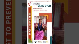 Ludah Gaabinelwe- INVEST IN BEING OPEN