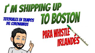 SHIPPING UP TO BOSTON TUTORIAL TIN WHISTLE