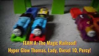 World's Strongest Team #14 | Celebrate New Years with Teams! (Trackmaster, TOMY, and Plarail)