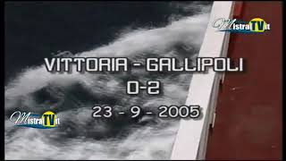 Gallipoli in serie B con Simona Ventura. 2005