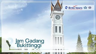 Jam Gadang dan View Aerial Bukittinggi via Drone