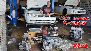 Honda Civic Domani K Swap