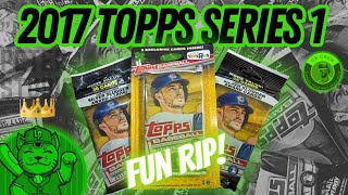 2017 Topps Series 1 Fat Packs & Blisters 🍀🍀🍀 Judge Rookie Hunting 🤣 Super Fun Rip!