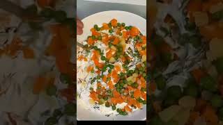 #delicious Russian salad recipe,#short,#shorts