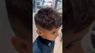 My Haircut #messi #ronaldo #hairstyle #kidshairstyle #hair #haircut #haircut #hairstyleshorts