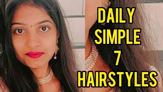 Daily 7 Hairstyles....